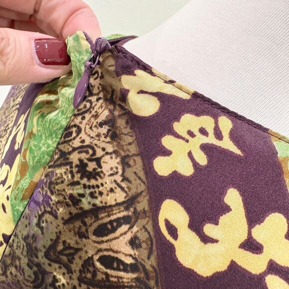 Tiana B Size 12 Vintage Dress Cocktail Special Occasion Forest Fairy Indie Boho - Picture 9 of 16